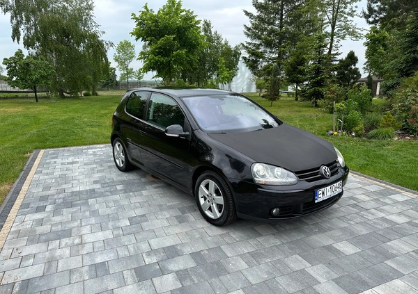 Volkswagen Golf cena 16000 przebieg: 125000, rok produkcji 2008 z Krzepice małe 436